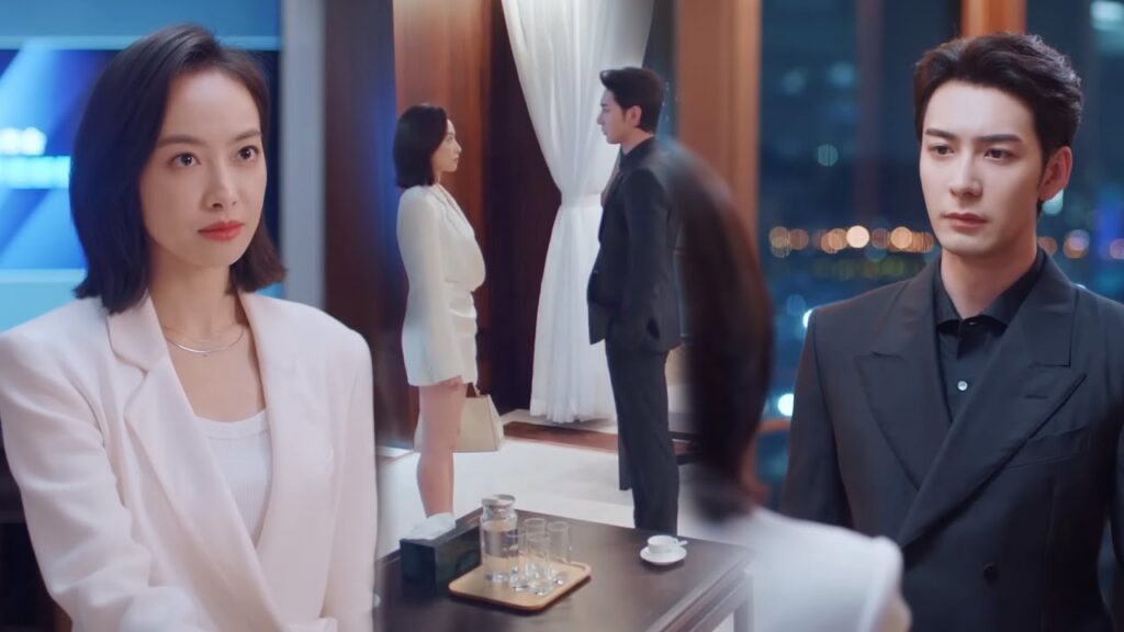 يعود الرئيس التنفيذي للانتقام من حبيبته التي هجرته متمنيًا أن يجعلها تندم😳مشهد من "عزيزتنا المترجمة"