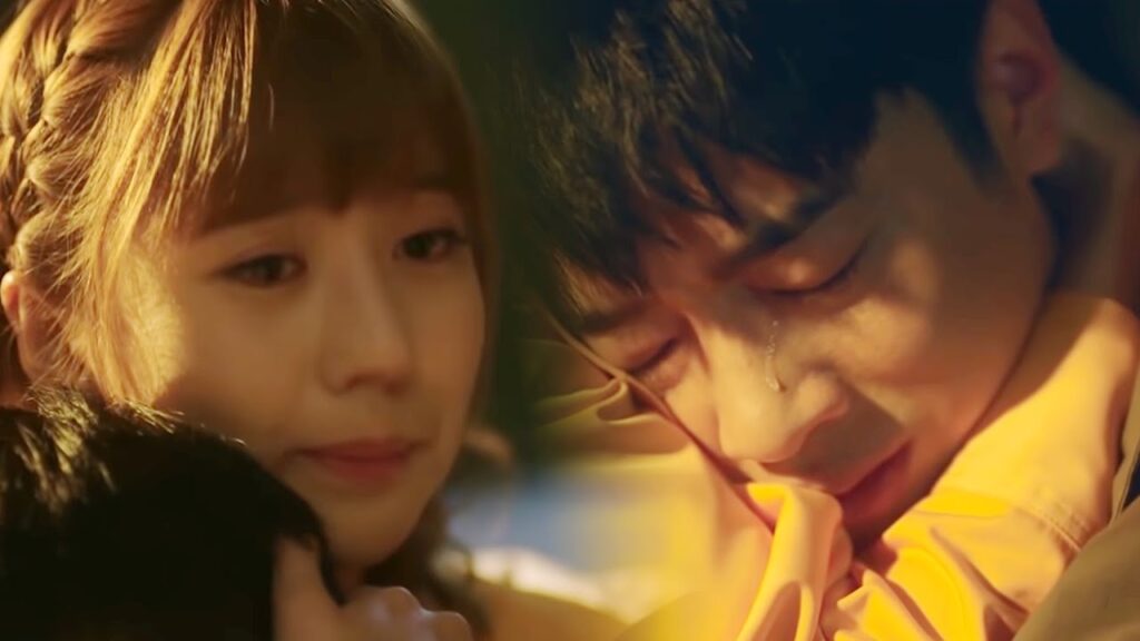 حتى لو فقدت كل ذكرياتك، سأحاول وأجعلك تحبني مجددًا❤️😔مشهد رومانسي من "حبك ينيرني"