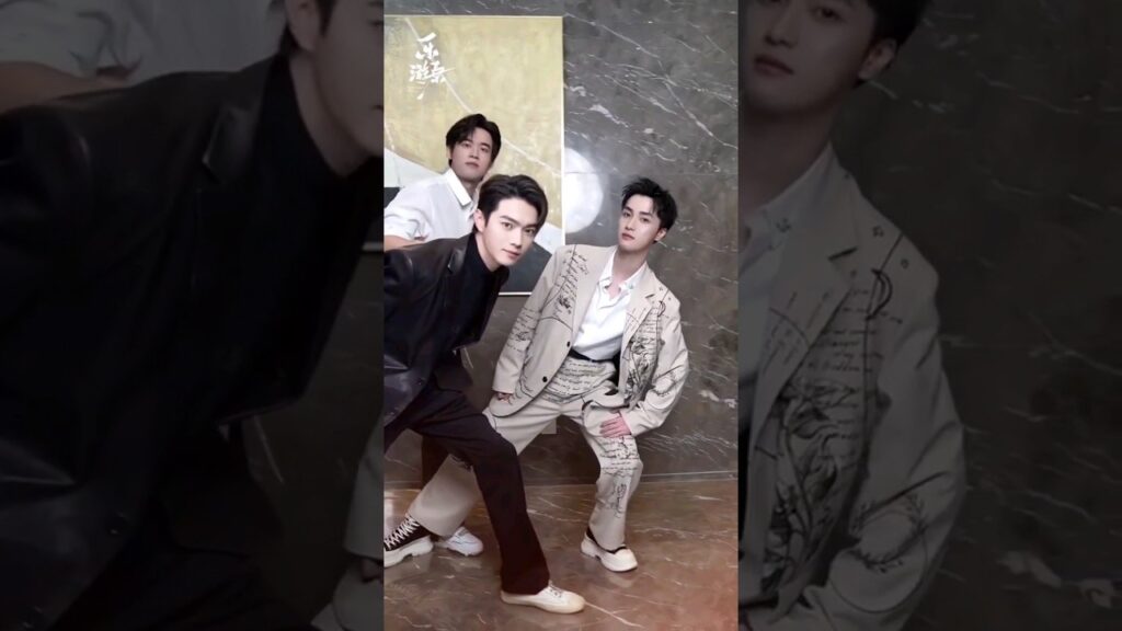 شو كاي مع طاقم ارض عجائب الحب 😍 #xukai #许凯 #景甜 #jingtian #wonderlandoflove #乐游原 #shorts #new #جديد