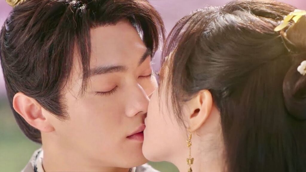 أجمل قبلة وداع في الدراما الصينية   ( ارض عجائب الحب )