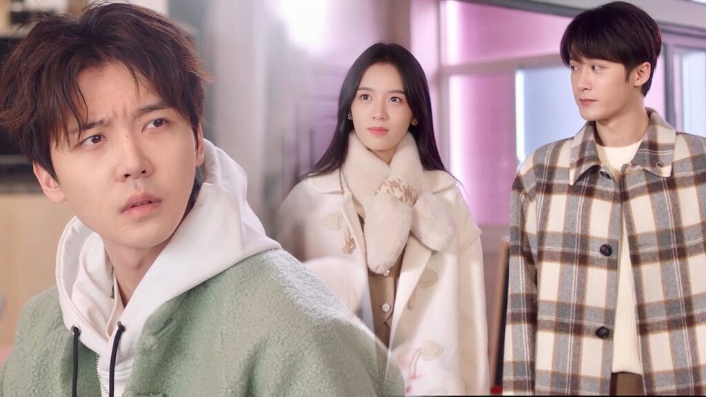 تحضر حبيبها الى المنزل لكن تجد صديقها ينتظرها ( احبني و احب صوتي )