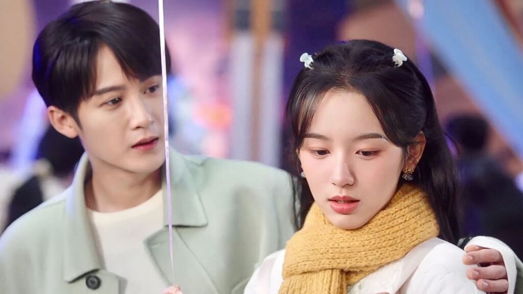 يأخذها الى مدينة الالعاب و يعانقها لكي لا تبتعد عنه  ( احبني واحب صوتي )