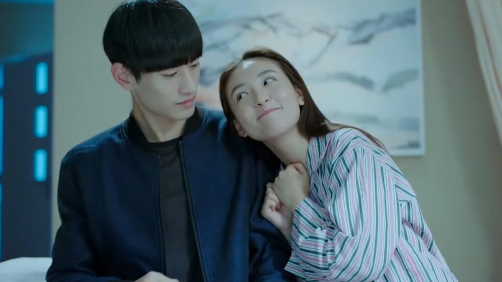 "اتركني أعانقك لفترة" يعتني بدفء بالنجمة المريضة❤️مشهد رومانسي من "حبيبي المذهل"