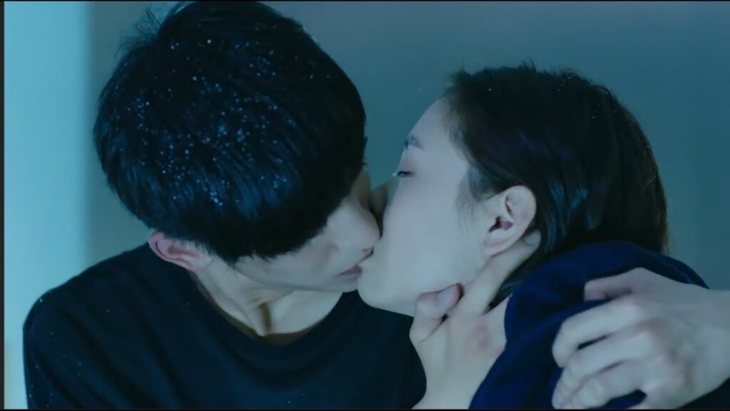 يعبر الوحش عن حبه بقبلة❤️مشهد رومانسي من "حبيبي المذهل"