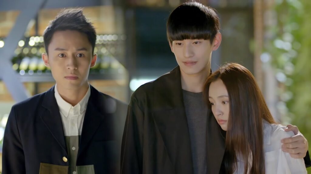 أمام حبيبها السابق يعلن سيادته مما يجعله يشعر بالغيرة والغضب💖😘مشهد رومانسي من "حبيبي المذهل"