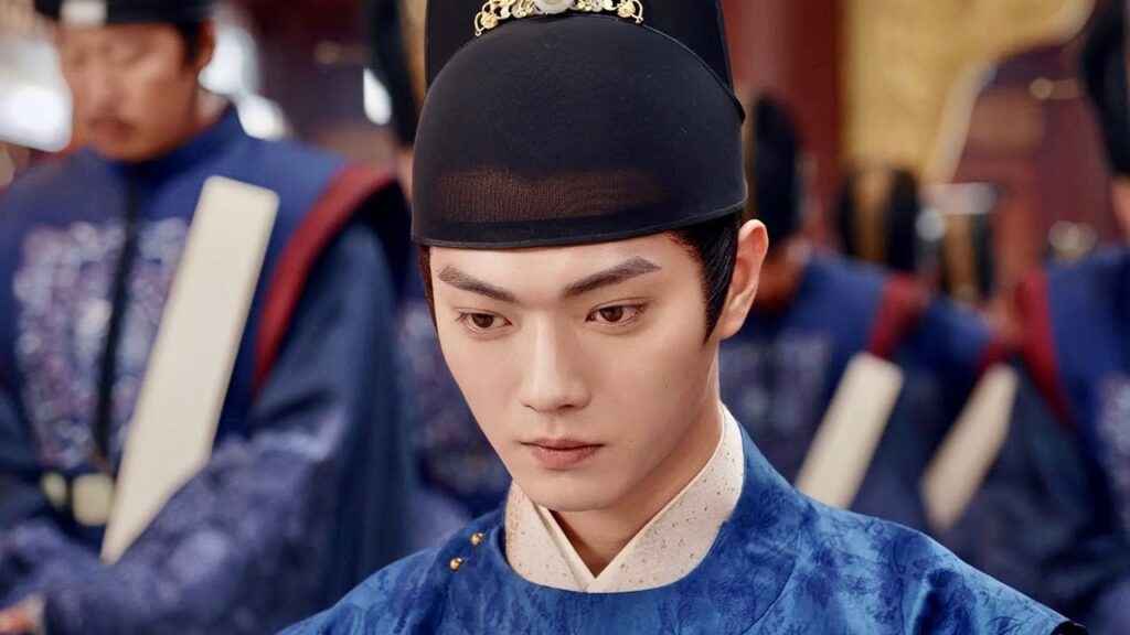 يهدد والده الامبراطور بالتخلي عن لقبه كأمير اذا لن يعطي لقب لوالدته الخادمة ( ارض عجائب الحب )