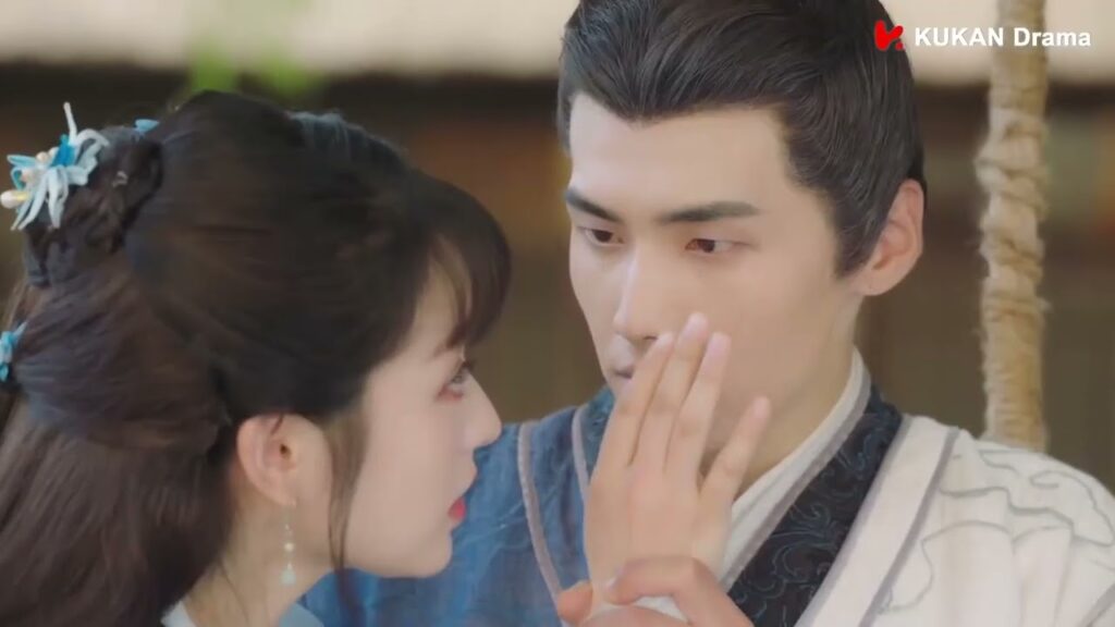 الامير الشاب يعترف بحبه لسو شياو ويحاول تقبيلها