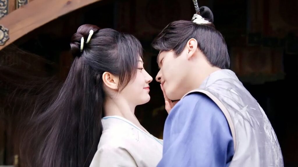 لـي نـي يحاول ان يسرق قبلة منها بسرعة   ( ارض عجائب الحب| Wonderland Of Love  )