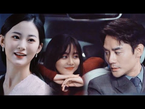 موقف مُحرج! تنافس البطلتين على البطل داخل السيارة😮مقطع كوميدي رومانسي من المسلسل الصيني رحلتي اليك