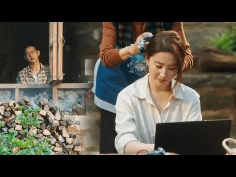 تتداول الإشاعات عن علاقتهم في القرية🥰 لكن! لا يعترافان بحُبهما لبعض😉مشهد من مسلسل "قابل ذاتك"