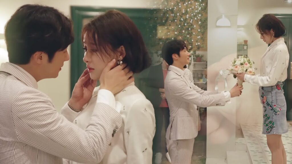 يُقدم لها عرض زواج لا يُنسى وينتهي بقبلة لطيفة💖مشهد رومانسي من "أكاذيب الفتيات"