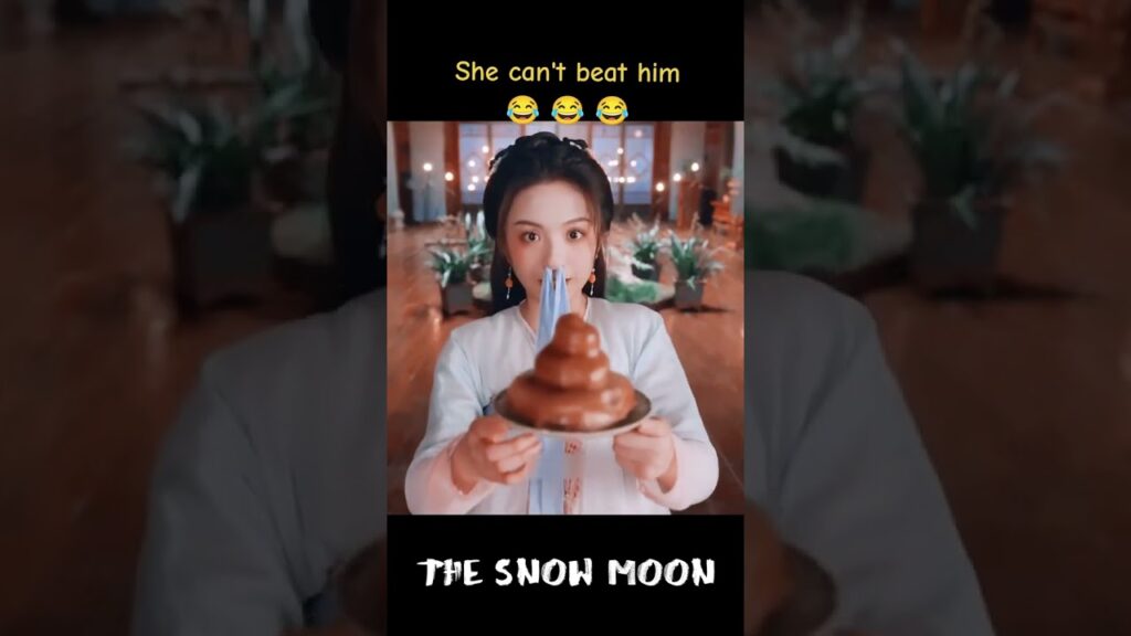 لا يمكنها التغلب عليه 🤣🤣🤣#TheSnowMoon #قمر_الثلج #youku
