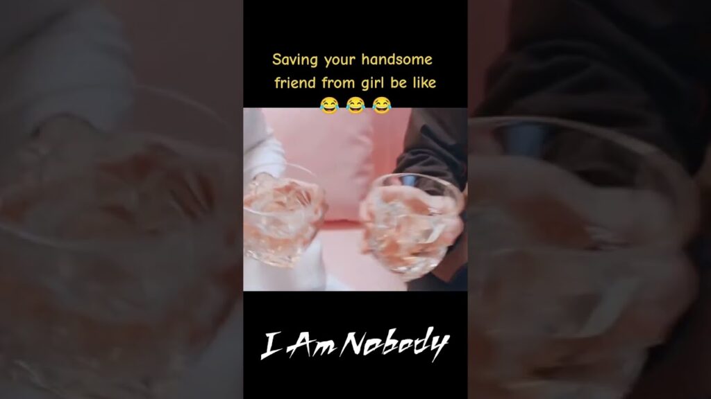 إنقاذ صديقك الوسيم من الفتاة يكون مثل🤣🤣🤣 #أنا_لا_أحد #IAmNobody #youku