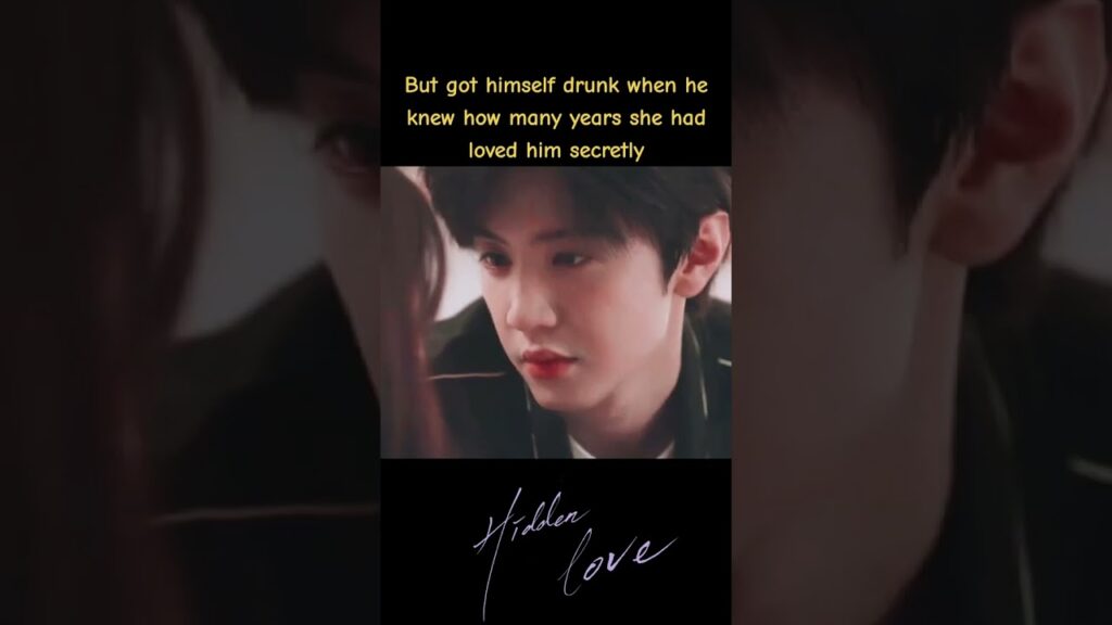 لقد سُكر عندما عرف كم سنة كانت تحبه سرا!🥺🥺 #HiddenLove #حب_خفي #zhaolusi #chenzheyuan #youku
