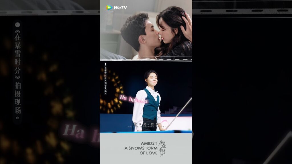 بطلة دراما عاصفة ثلجية من الحب 在暴雪时分 #zhaojinmai #amidstasnowstormoflove #赵今麦 #吴磊 #在暴雪时分