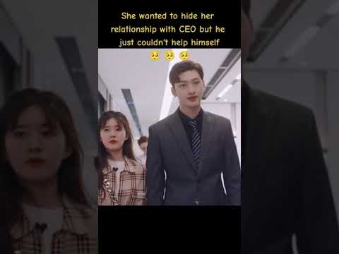 لقد أرادت إخفاء علاقتها مع الرئيس التنفيذي لكنه لم يستطع مساعدة نفسه #LoveStrikesBack #youku