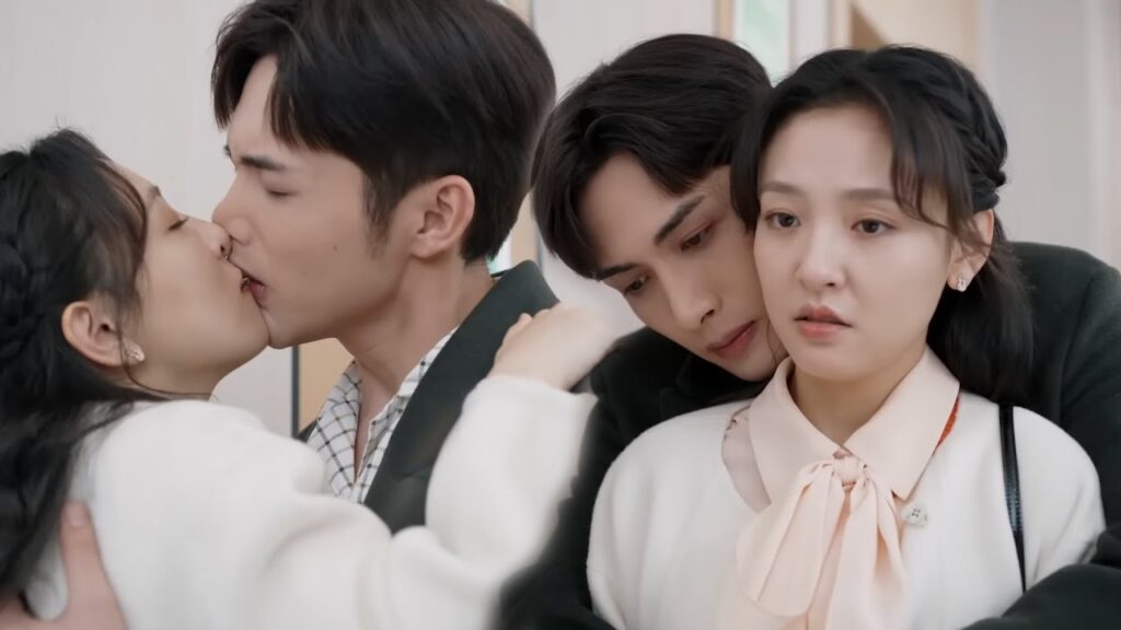 يتبادل الحبيبان القبلات بحماس في مستشفى❤️مشهد رومانسي من "‫هنا نلتقي ثانية"