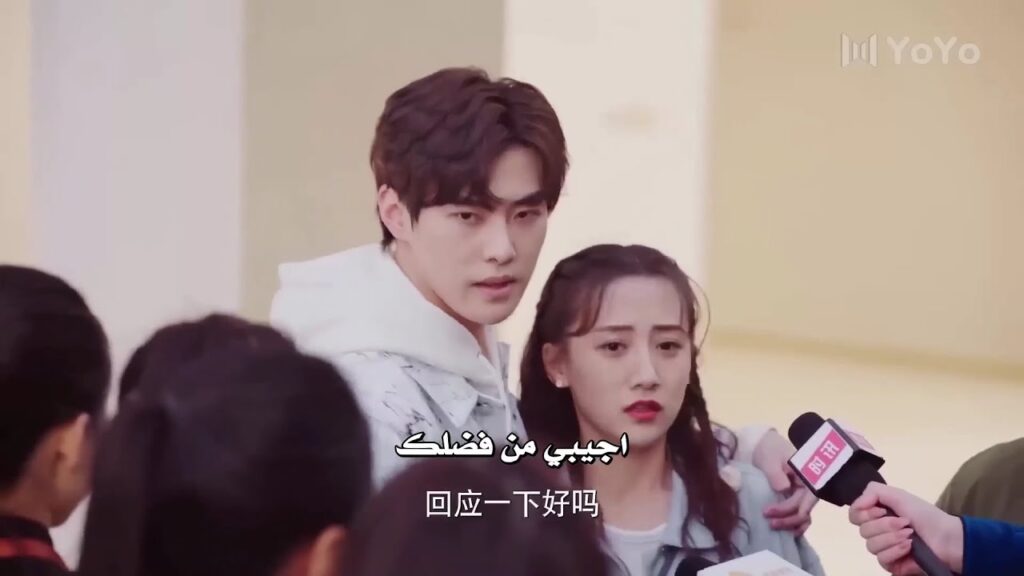 يوضح شائعات المواعدة للصحافـة , لكي لا تؤثر على صديقته  ( على وشك الشهرة )