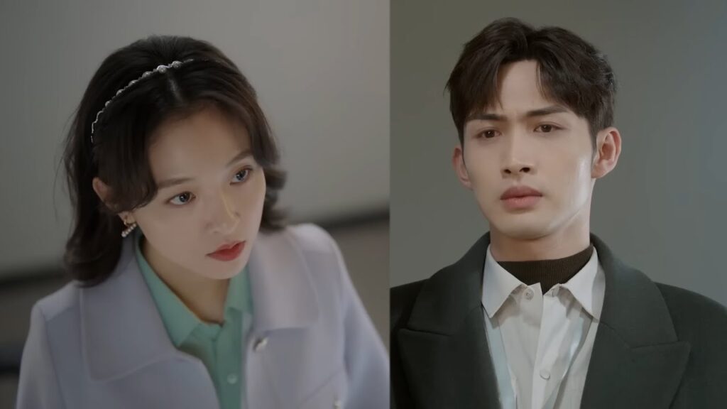 يكتشف الرئيس أخيرًا سر حبيبته❤️مشهد من "‫هنا نلتقي ثانية"