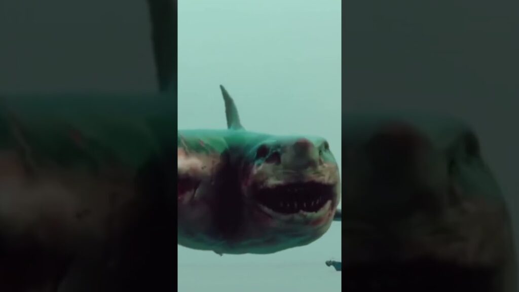 لم يتم رصد سمكة قرش ذات رأسين فحسب، بل تم سحبها أيضا إلى الماء بواسطة مخالب غامضة! #seamonster