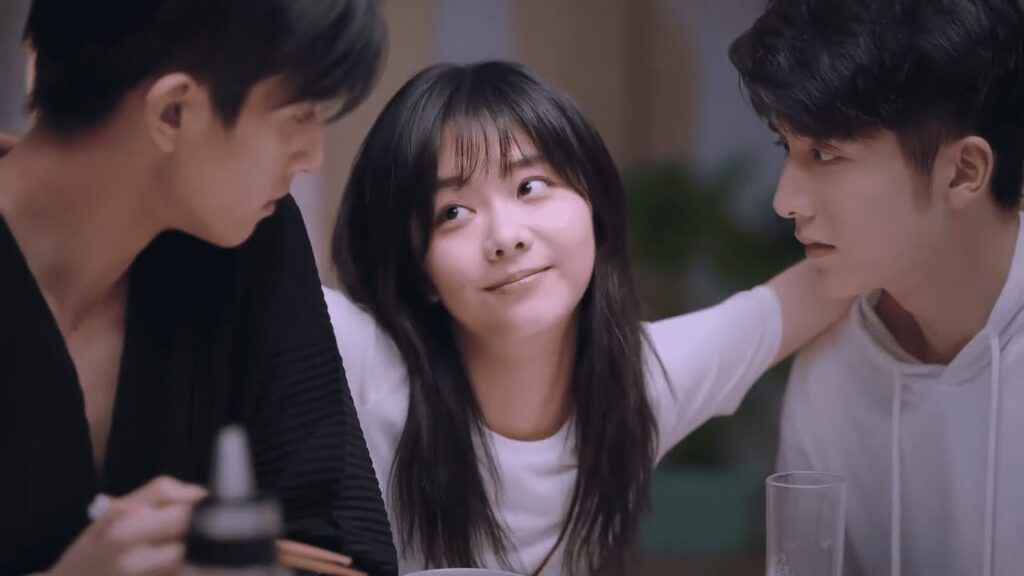 أخيرًا يتصالح الأصدقاء الثلاثة ويكشف بشكل غير متوقع عن مثلث الحب المعقد | مشهد من مسلسل انطلق