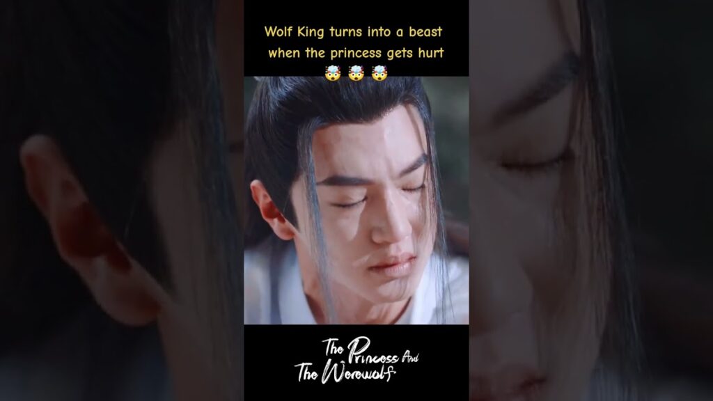 يتحول ملك الذئب إلى وحش عندما تتأذى الأميرة😦 #ThePrincessandtheWerewolf #الأميرة_والمستذئب #YOUKU