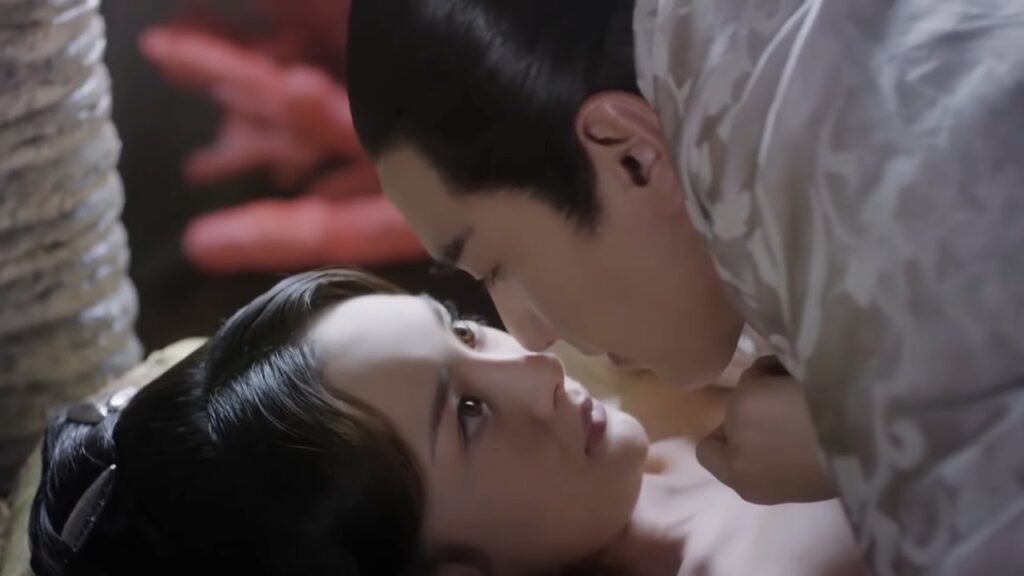 انفجرت وحشية الأمير المستبد! فجأة دفع زوجته واستخدم تعويذة لخلع ملابسهما | مشهد رومانسي"الحب الأبدي"