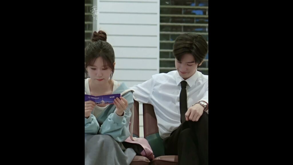 نهاية القصة هي بداية حبهم العاطفي!🥰 #HiddenLove #حب_خفي #zhaolusi #chenzheyuan