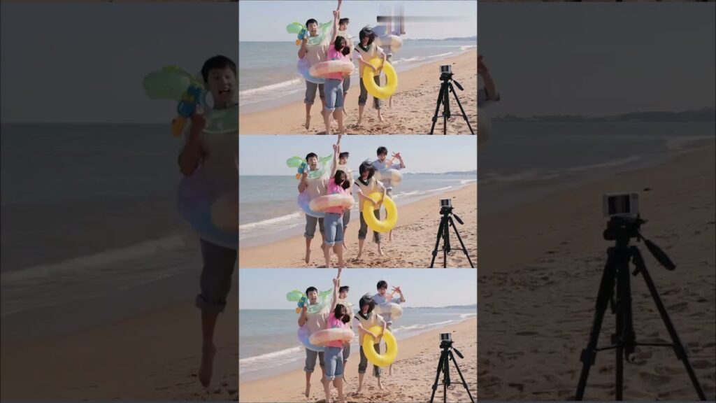 الذهاب إلى الشاطئ مع الأصدقاء ممتع للغاية!😀😀 #WhenIFlyTowardsYou #youku #ZhouYiran #ZhangMiaoyi