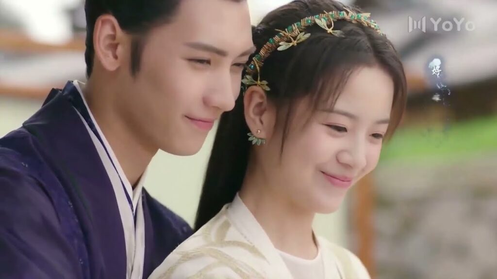 يساعد الاميرة  بالكتابة لكي لا يكتشف احد بأنه لا تعرف ( الحقيقة او الجرأة )