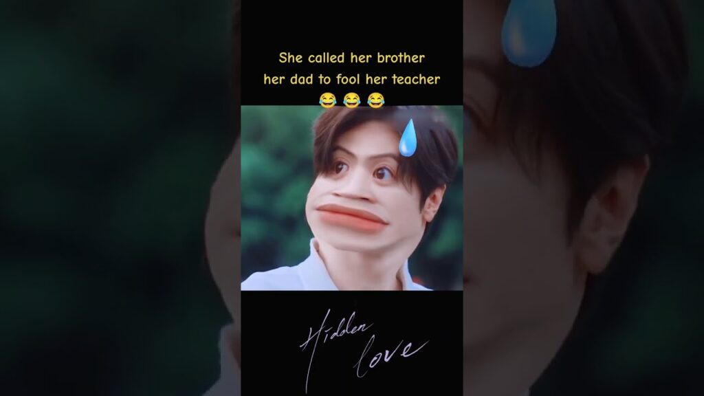 "حب خفي"｜Hidden Love｜اتصلت بأخيها باعتباره والدها لخداع معلمها🤣🤣🤣｜YOUKU