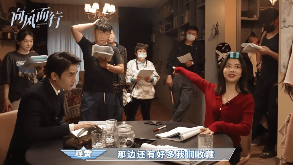 [كواليس] المسلسل الصيني الرومانسي "رحلتي إليك" |"Flight to You" ✈️ نوع:[علاقة بين مدرب ومتدربة]