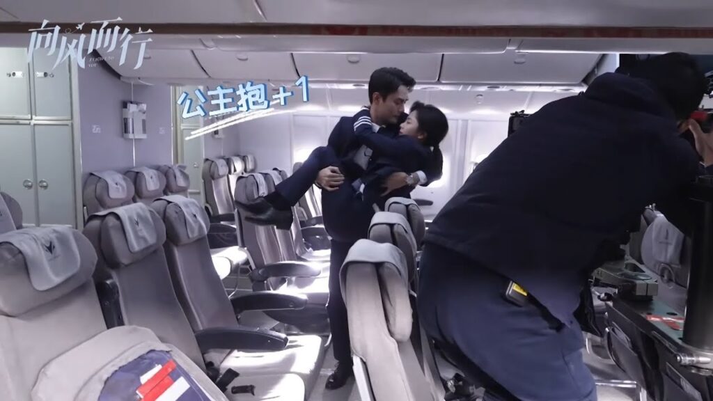 [كواليس] المسلسل الصيني الرومانسي "رحلتي إليك" |"Flight to You" ✈️ نوع:[علاقة بين مدرب ومتدربة]