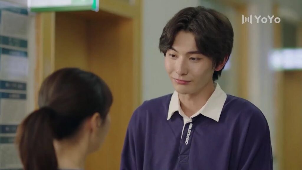 يحب رؤيتها وهي تعتني به عندما يكون مريض وتحاول اسعاده ( نهر يجري خلاله )