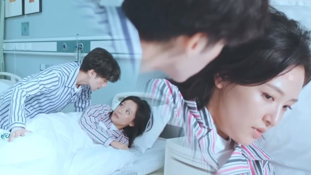 خجولة جدًا! قفز المحامي (لوو) مباشرةً على (تشان يان) في المستشفى 😇💖 | مشهد من المسلسل "نور الحياة"