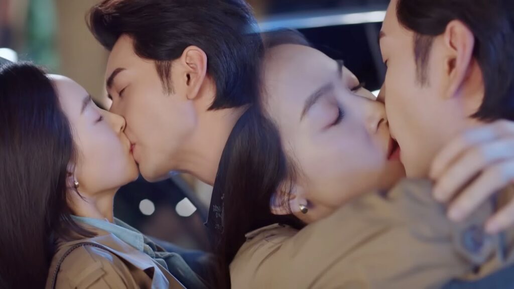 تتأثر مشاعرها بعدما يختار حبها فتخبره سبب انفصالهما ليقبلها في النهاية💖مشهد من "عزيزتنا المترجمة"