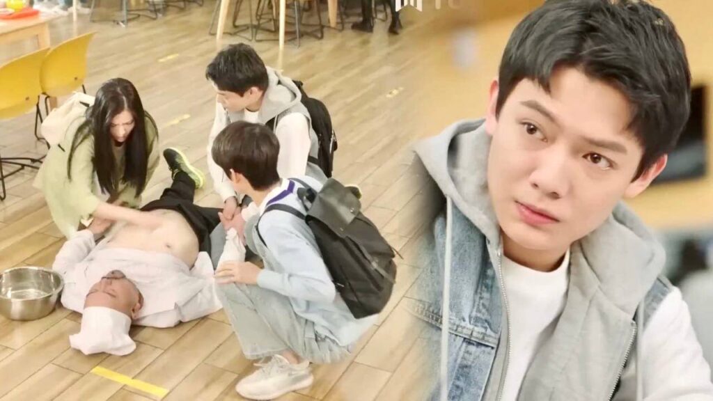 تظهر مهاراتها الطبيبـة و تنقذ المريض اما زميلها لا يكف عن الاعجاب بها