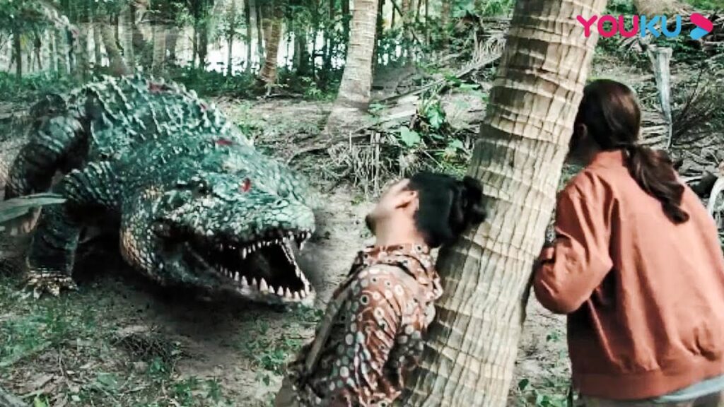 Mega Crocodile｜الوحوش منتشرة في جزيرة الجحيم! الأكثر رعبا هو التمساح العملاق الملحمي!｜YOUKU