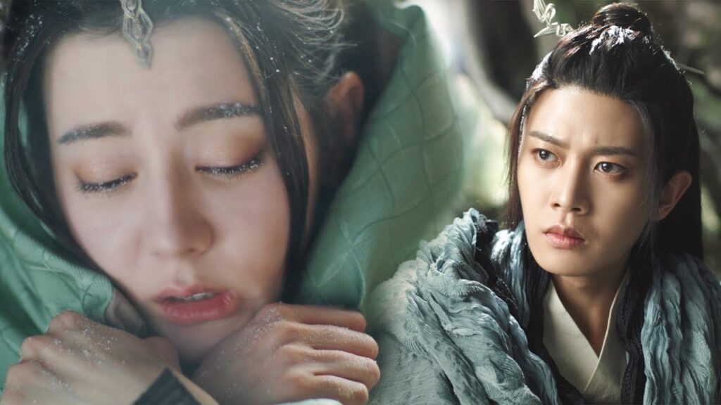 (يون هي) على وشك أن تتجمد حتى الموت 😬 | مقطع من مسلسل الهمسة الزرقاء