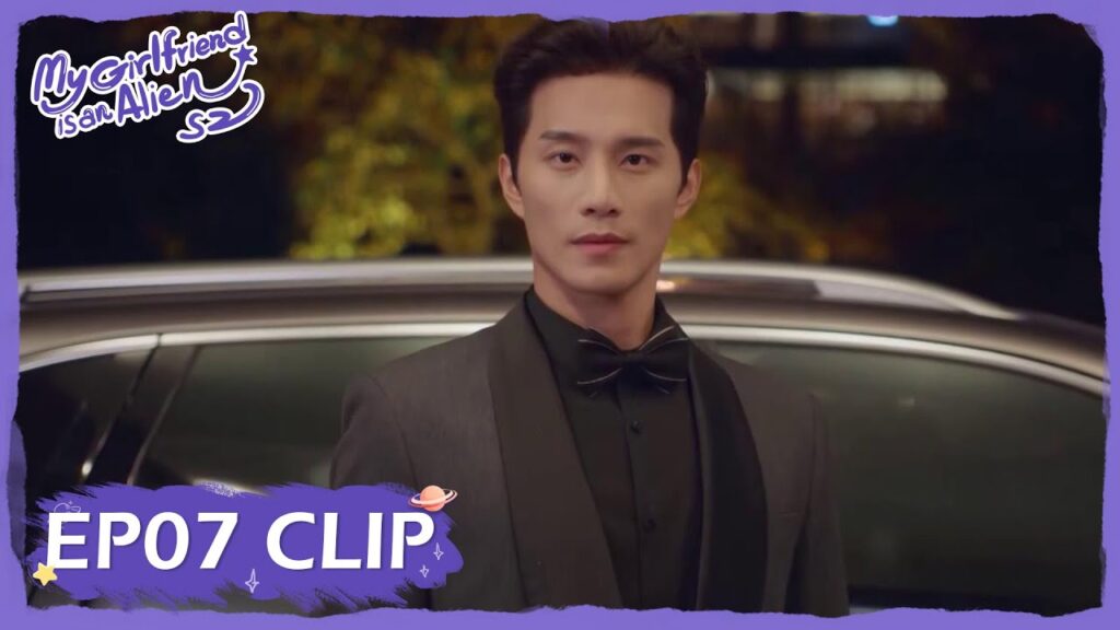 شياو تشي كانت رائعة في الفستان وفانغ لنغ ظل يحدق بها | مقطع من الحلقة 7 "حبيبتي فضائية 2" | WeTV