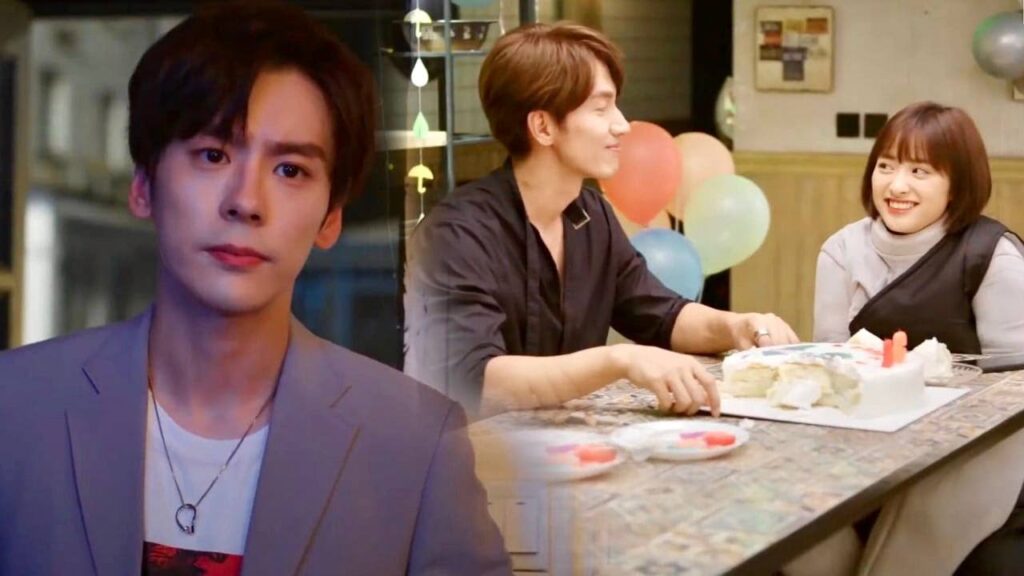 يأتي لرؤيتها لكن ينكسر قلبه وهو يراها مع شخص اخر  ( عد نجومك المحظوظة )