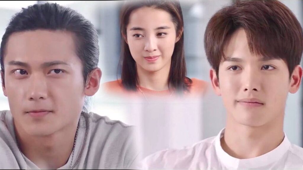 بالرغم من انه راسب في المادة لكنه يشرح لها امام منافسه العبقري المغرور    ( رومانسيتي الاولى )