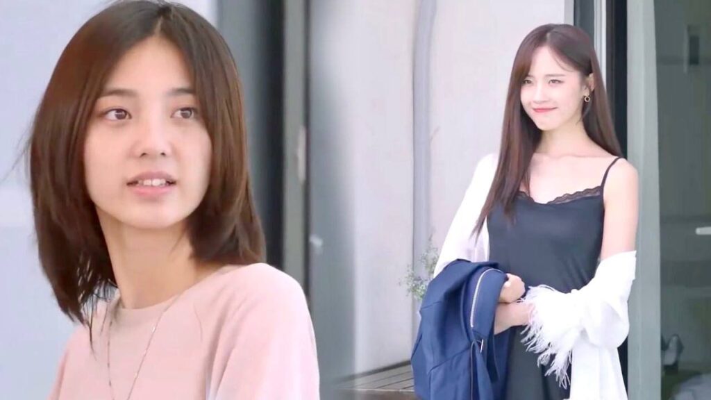 تخرج من غرفـة حبيبـها وهي ترتدي ملابس النوم المثيرة     ( رومانسيتي الاولى )