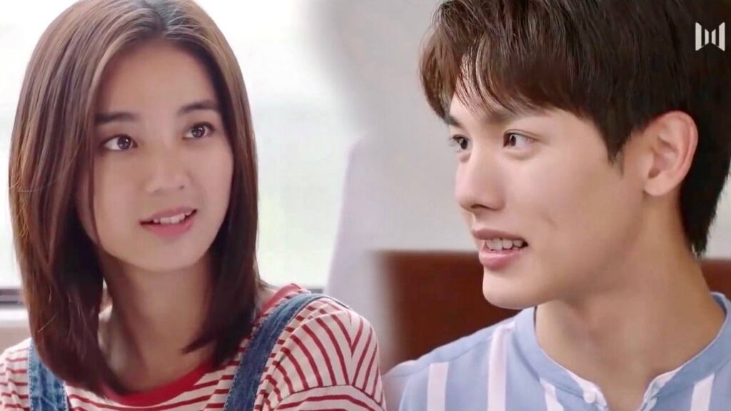 ينصدم بغبـاء حبيبـته و يبدأ بالخوف على مستقبـل اطفالــهم  ( رومانسيتي الاولى )