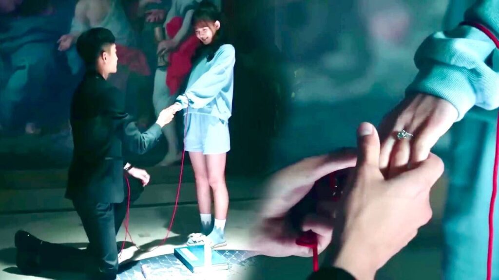 يتقـدم لـزواجـها , لكن ينتهـي الامر بالانفصال ( الحب الصامت )