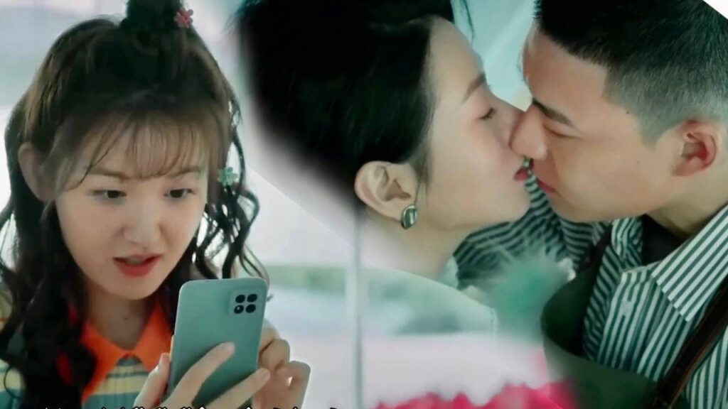 تصور صديقتها المقربة و هي تقبـل حبيبها الشاب ( الحب الصامت )