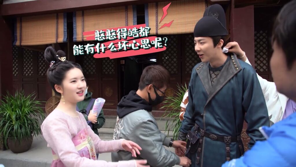 مشاهد مضحكة من كَواليس تصوير مسلسل القصيدة الطويلة | The Long Ballad من نوع (أعداء يقعان في الحب)