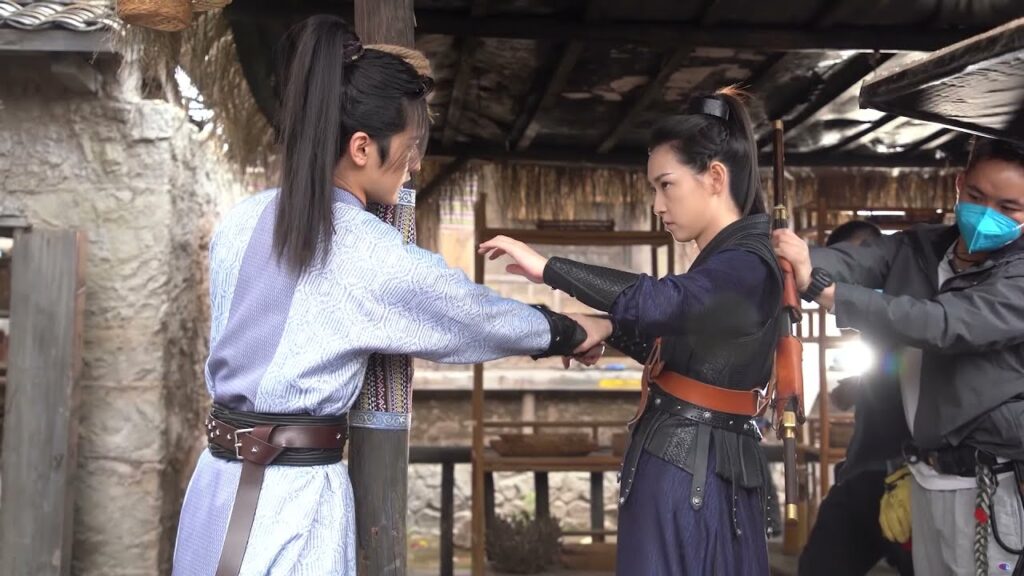 كَواليس تصوير مسلسل القصيدة الطويلة | The Long Ballad من نوع (أعداء يقعان في الحب)