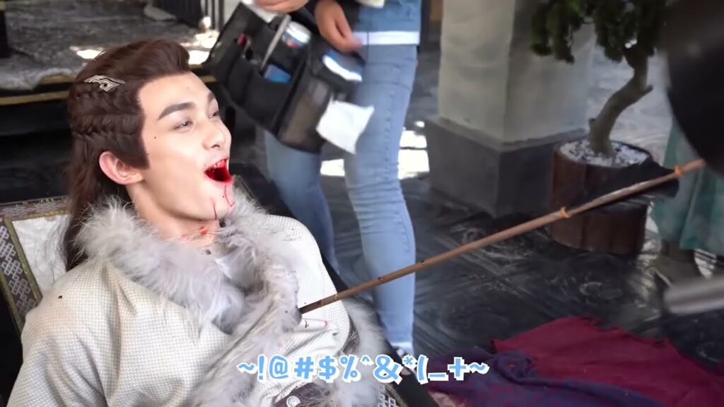 مشاهد لطيفة من كَواليس تصوير مسلسل القصيدة الطويلة | The Long Ballad من نوع (أعداء يقعان في الحب)