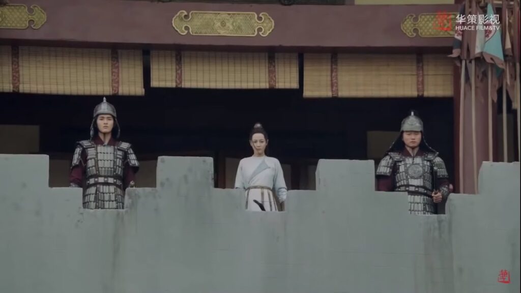 برغم صغر حجمها تقوم بهزيمة جيش كامل من الأعداء  مشهد من مسلسل "القصيدة الطويلة" | "The Long Ballad